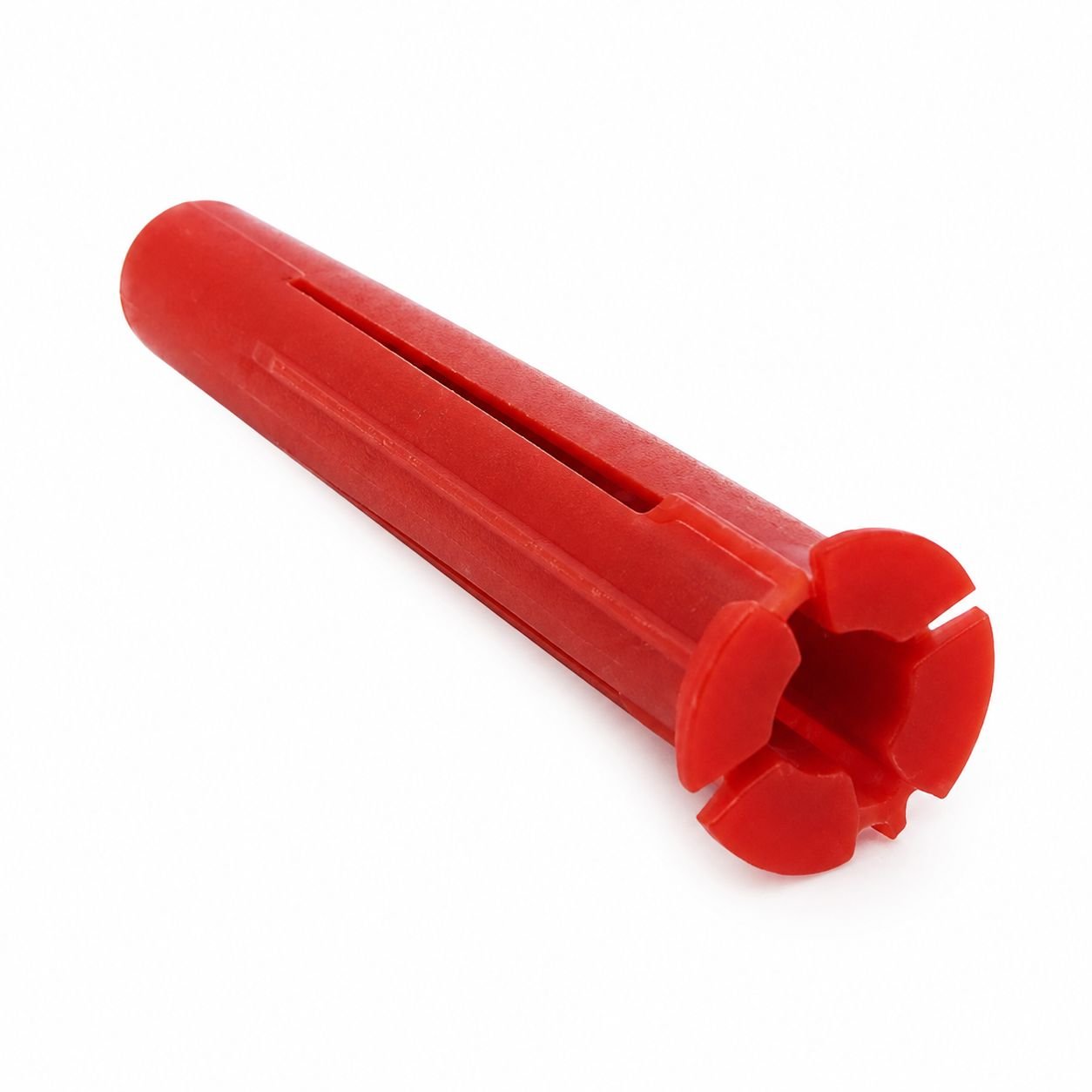 Taquete de plástico rojo 1/4″