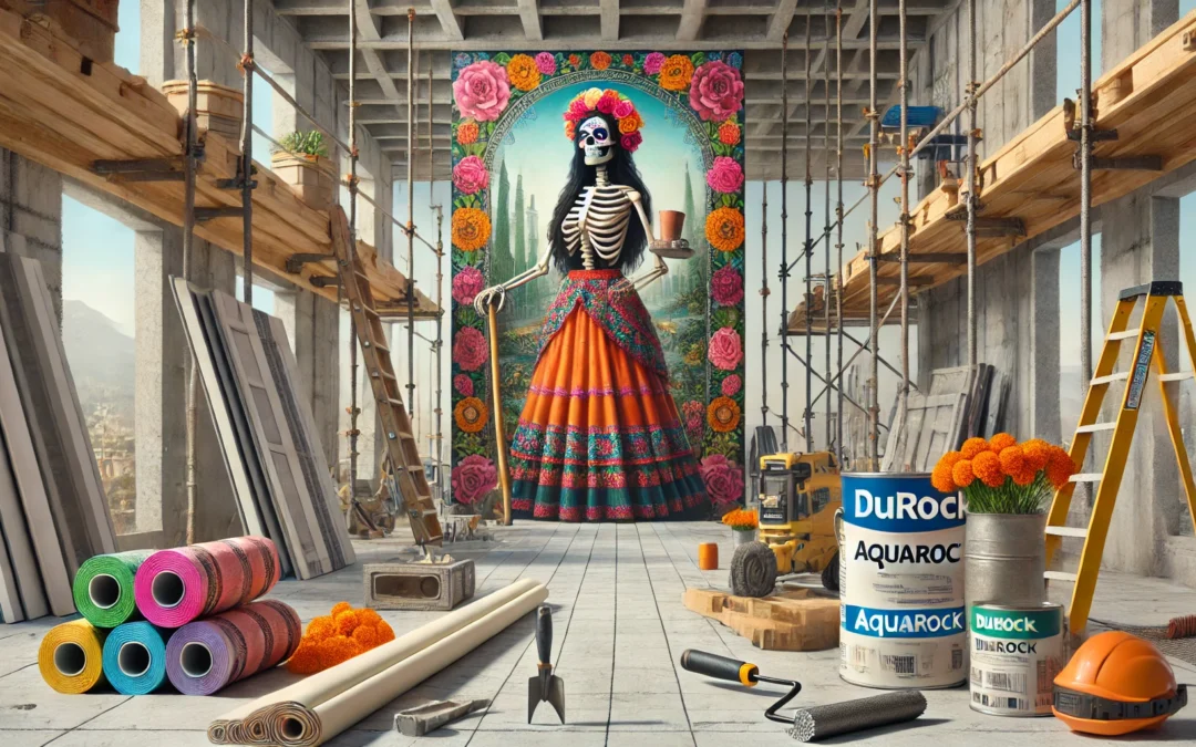 La Catrina en Paneles y Plafones MG: Remodelación Mortal